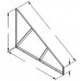 Flat-Roof Stand for 2 vertical modules at 30°